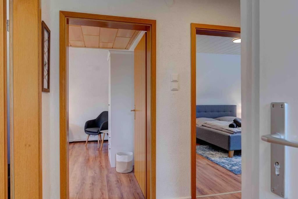 Gemuetliche Wohnung Naehe Alsfeld - Parkplatz 外观 照片